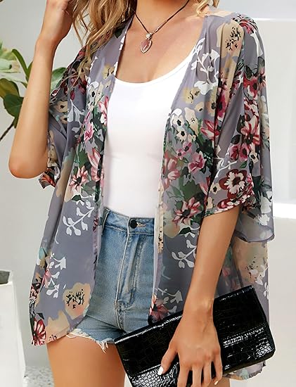 PARKER-Long and flowing summer cardigan coat