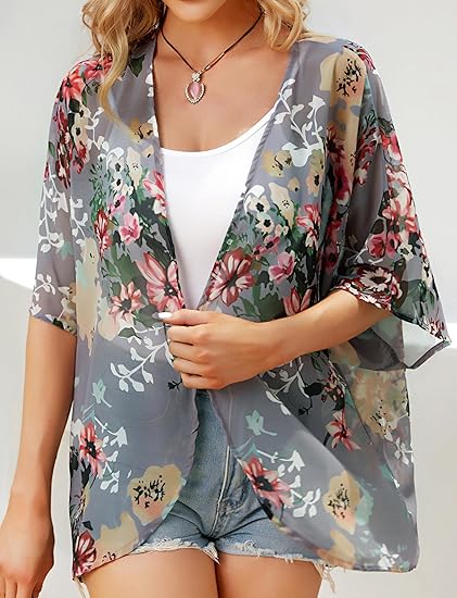 PARKER-Long and flowing summer cardigan coat