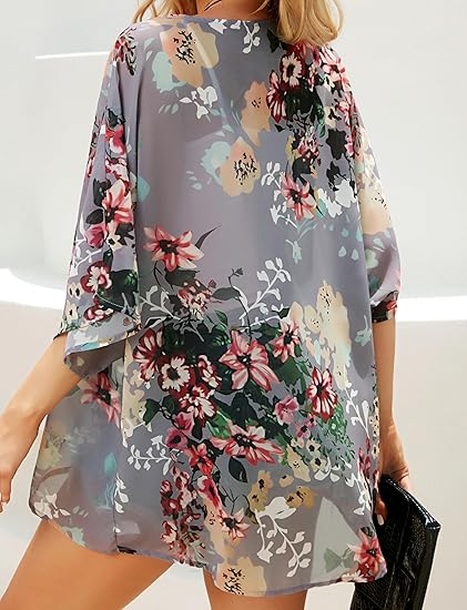 PARKER-Long and flowing summer cardigan coat