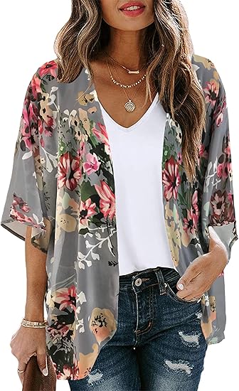 PARKER-Long and flowing summer cardigan coat